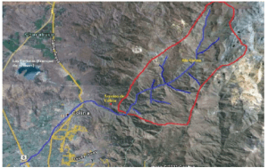 Colina Superior. Fuente: Google Earth