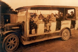 Góndola Santiago década de 1920